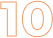 10のイラスト
